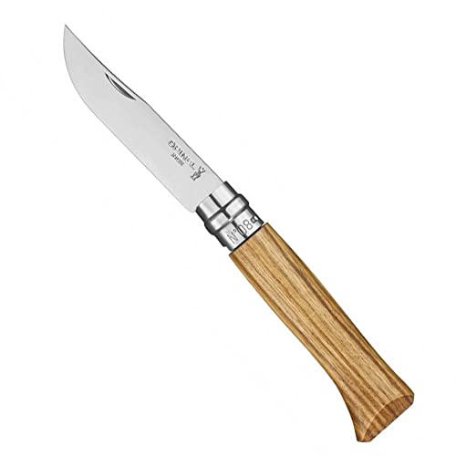 Opinel Unisex – Erwachsene No 08 Taschenmesser, Braun, 19,5cm Opinel Unisex – Erwachsene No 08 Taschenmesser, Braun, 19,5cm von OPINEL