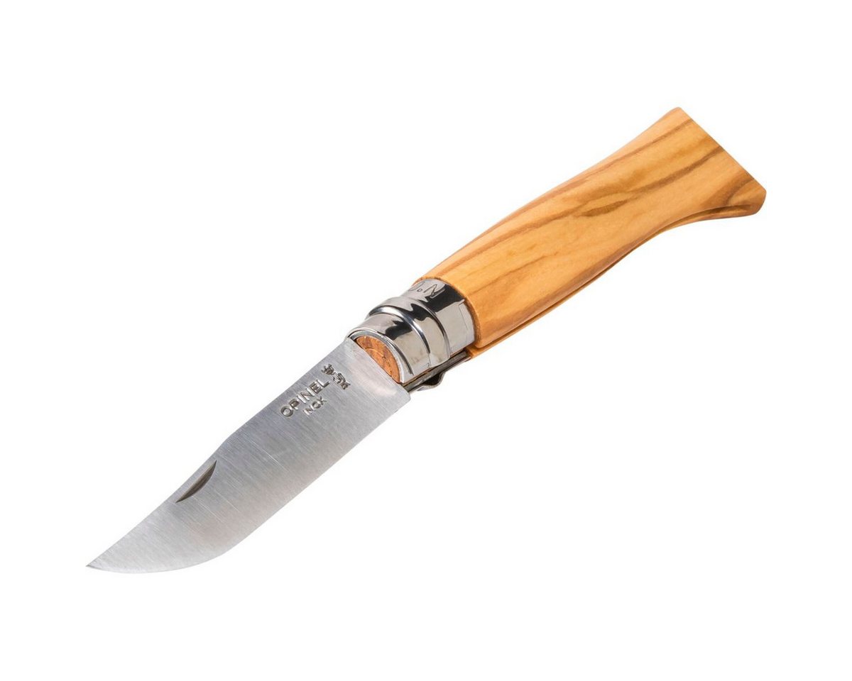 Opinel Universalmesser Taschenmesser No. 08 Olivenholz Opinel Universalmesser Taschenmesser No. 08 Olivenholz von Opinel