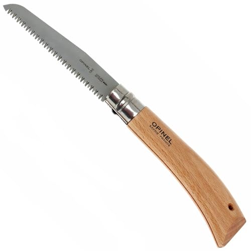 Opinel Werkzeug Baumsäge Länge geöffnet: 28.5 cm Messer, grau, M von Opinel