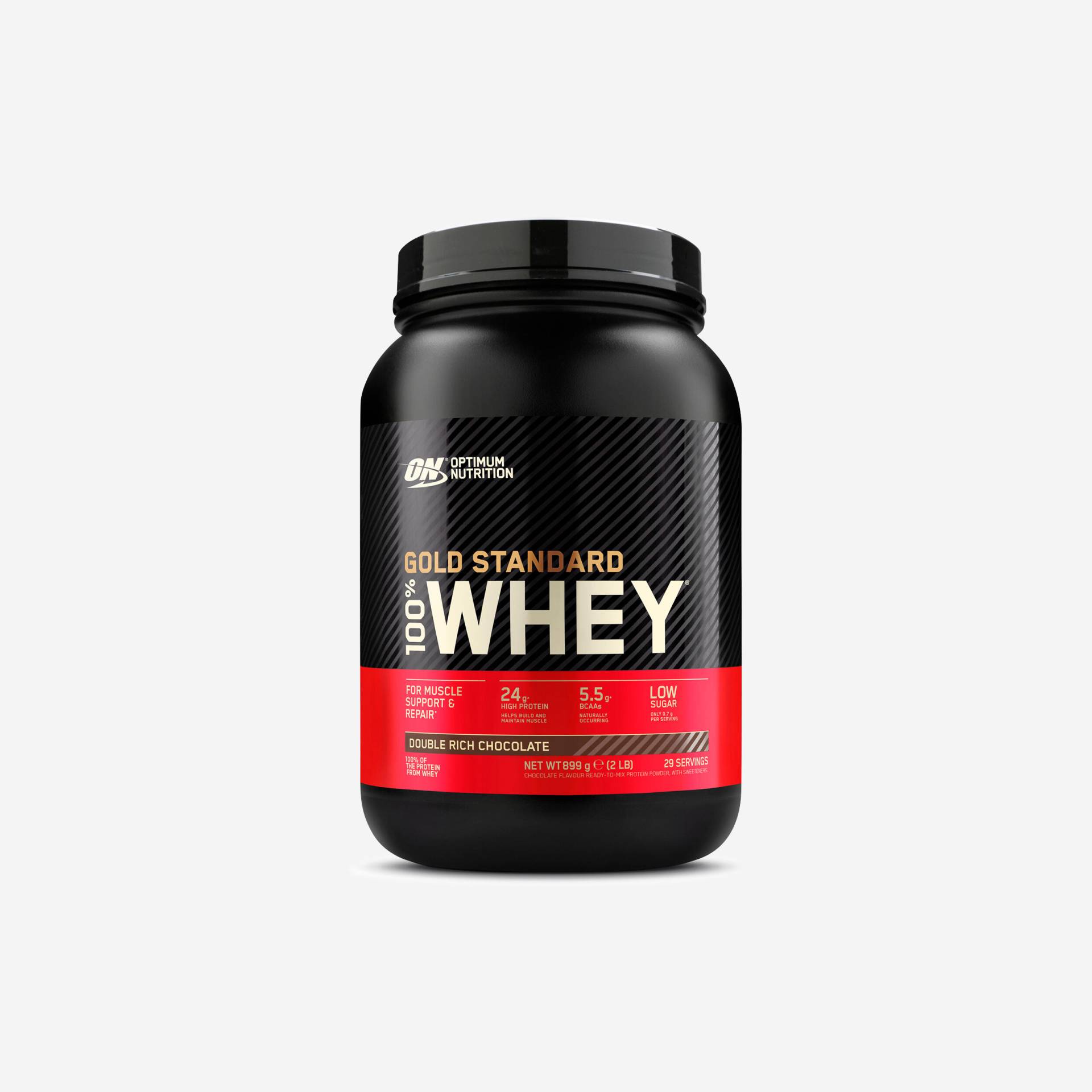 Proteinpulver Whey Gold Standard Double Rich Chocolate 908 g von Optimum Nutrition