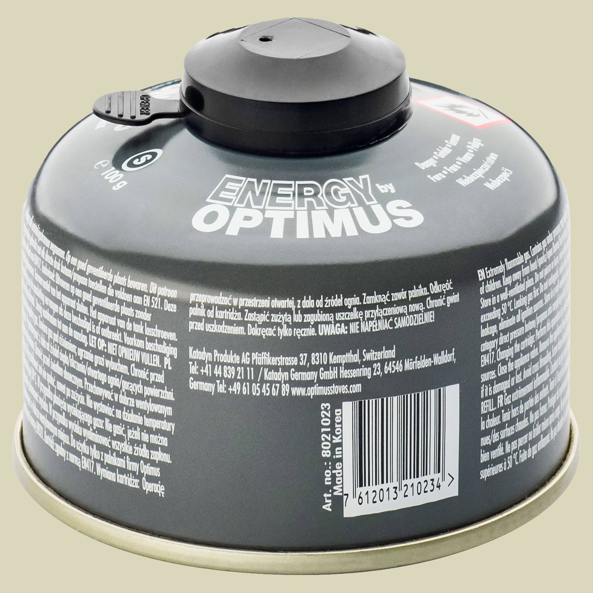 Optimus Gas 100g 4-Season Füllmenge 100g Optimus Gas 100g 4-Season Füllmenge 100g von Optimus