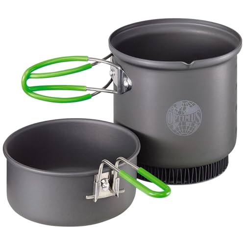 Optimus Terra Weekend HE Kochset 0.95 L, grau, schwarz Optimus Terra Weekend HE Kochset 0.95 L, grau, schwarz von Optimus