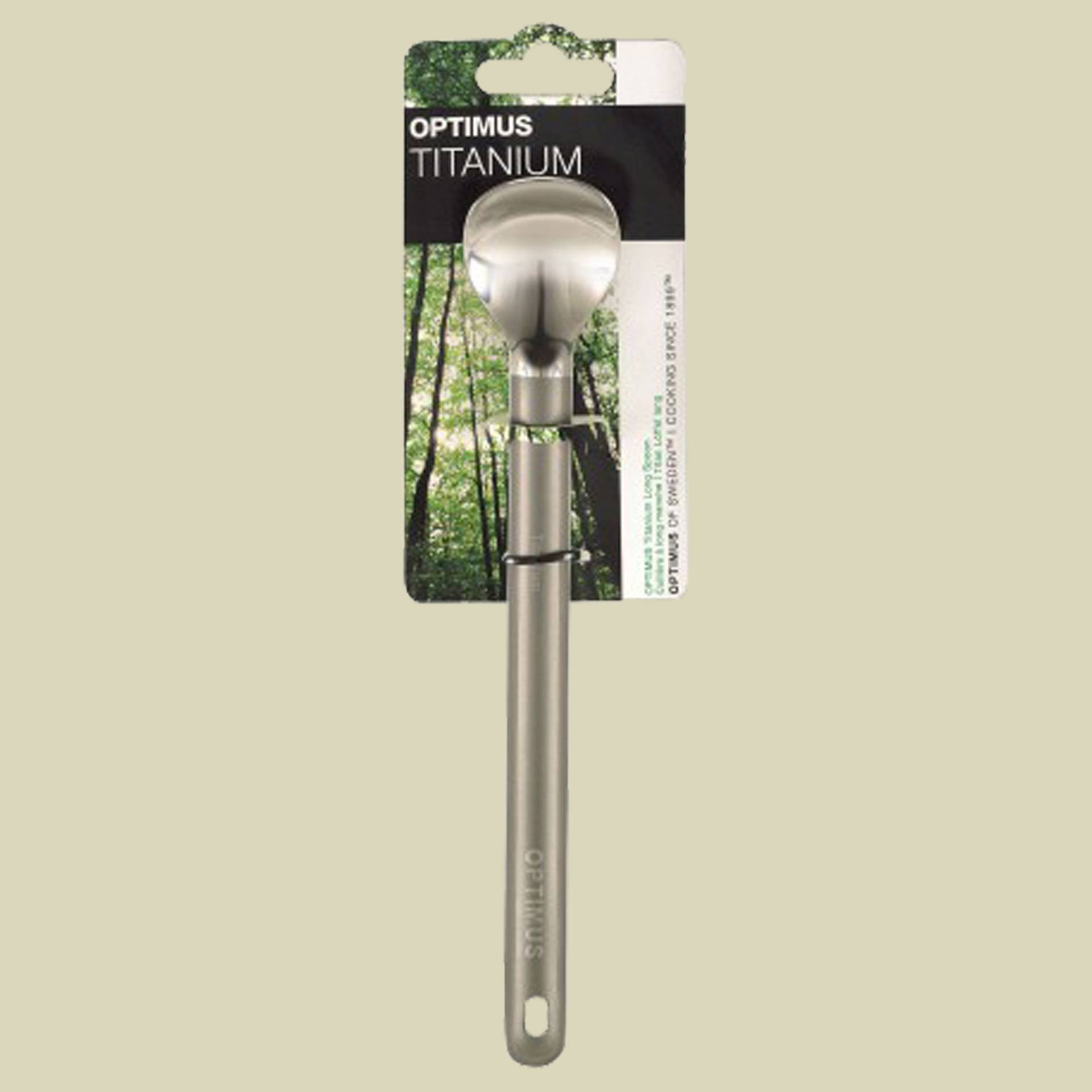 Titanium Long Spoon Farbe titan matt Titanium Long Spoon Farbe titan matt von Optimus