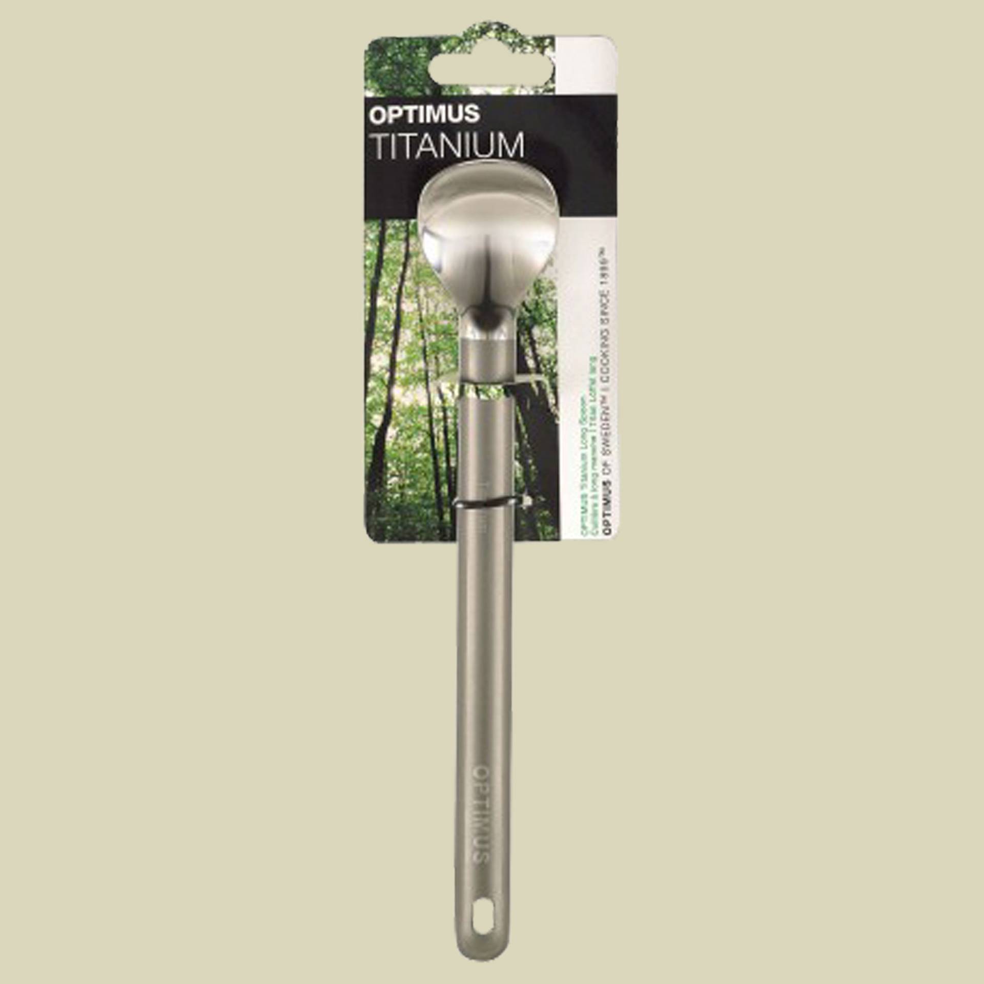 Titanium Long Spoon Farbe titan matt von Optimus