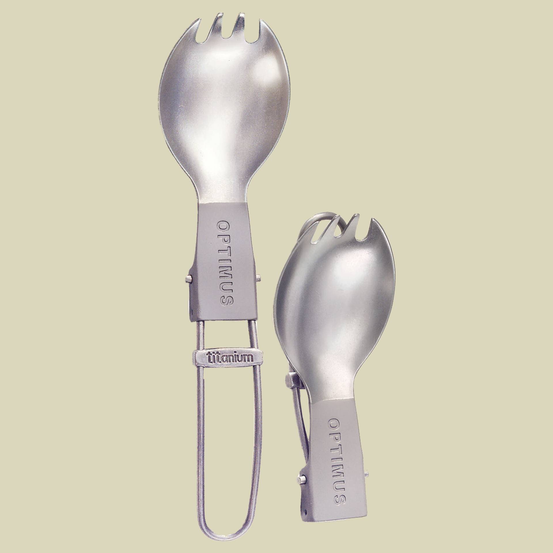 Titanuim faltbarer Spork Titanuim faltbarer Spork von Optimus