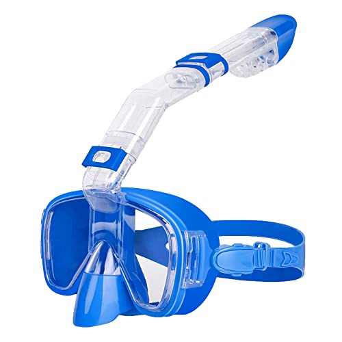 Opurtdor Trockene Schnorchel Set Schnorcheln Scuba Tauchen Brille gehärtetes Glas Schwimmen Tauchen Scuba Goggles 180 ° Panoramablick Anti-Fog Schnorcheln Gear Free Breathing Tauchbrille Opurtdor Trockene Schnorchel Set Schnorcheln Scuba Tauchen Brille gehärtetes Glas Schwimmen Tauchen Scuba Goggles 180 ° Panoramablick Anti-Fog Schnorcheln Gear Free Breathing Tauchbrille von Opurtdor