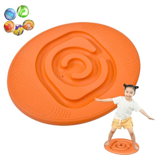 Opvonxeh Balance Maze Board, Toddler Sensory Balance Toys Equipment, Wobble Balance Board für Kinder ab 3 Jahren Old, Balance Board für Yoga und Physikalische Übungen, Kinder Entwicklungsspielzeug von Opvonxeh