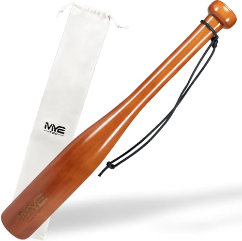 Oramics Holz Baseballschläger Softballschläger für Kinder Teennager Jugendliche 48cm 18Zoll inklusive Tragetasche, Baseball Schläger mit Schlaufe aus einem Stück Holz gefertigt (Dunkelbraun, 48 cm) Oramics Holz Baseballschläger Softballschläger für Kinder Teennager Jugendliche 48cm 18Zoll inklusive Tragetasche, Baseball Schläger mit Schlaufe aus einem Stück Holz gefertigt (Dunkelbraun, 48 cm) von Oramics