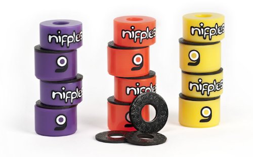 Orangatang Bushing Nipples 86A Yellow Orangatang Bushing Nipples 86A Yellow von Orangatang