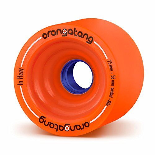 Orangatang Longboard RÃ InHeats 75mm 80a Rollen Orangatang Longboard RÃ InHeats 75mm 80a Rollen von Orangatang