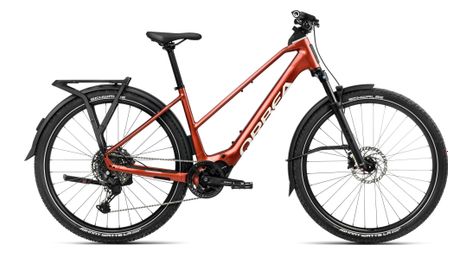 orbea kemen adv 20 mid elektro trekkingrad shimano cues 11s 630 wh 29   mars rot orange 2025 von Orbea