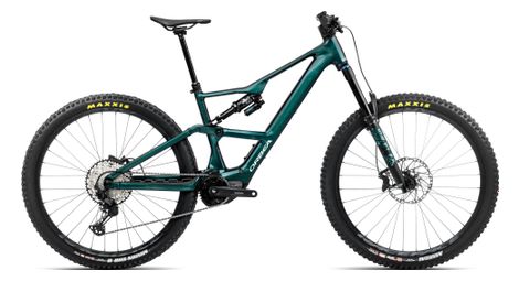 orbea rise lt h10 electric full suspension mtb shimano deore xt slx 12s 630 wh 29   escape green splash ice green 2025 von Orbea