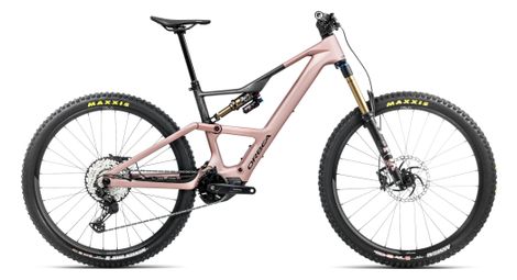 orbea rise lt m10 electric full suspension mtb shimano deore xt slx 12s 630 wh 29   desert rose carbon raw grey 2025 von Orbea