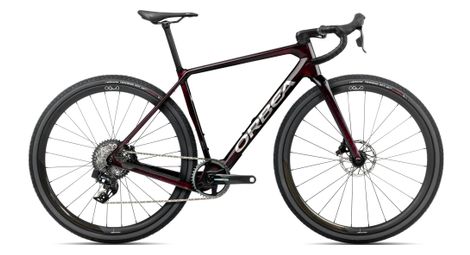 orbea terra m21eteam 1x gravel bike sram force xplr etap axs 12s 700 mm weinrot carbon ansicht 2025 orbea terra m21eteam 1x gravel bike sram force xplr etap axs 12s 700 mm weinrot carbon ansicht 2025 von Orbea