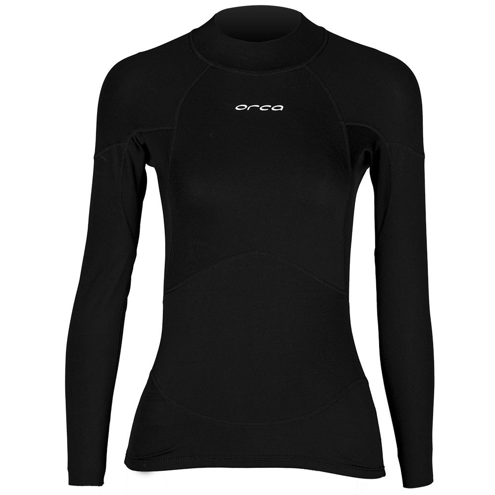 Orca Base Layer Woman Neoprene Long Sleeve T-shirt Schwarz L von Orca
