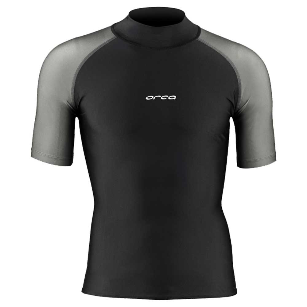 Orca Bossa Short Sleeve Rashguard Schwarz L von Orca