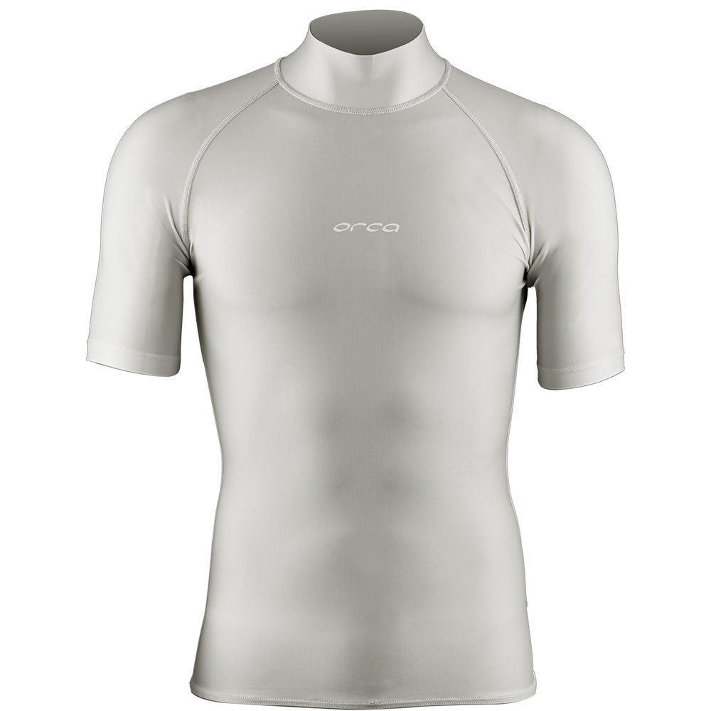 Orca Bossa Short Sleeve Rashguard Silber 2XL von Orca