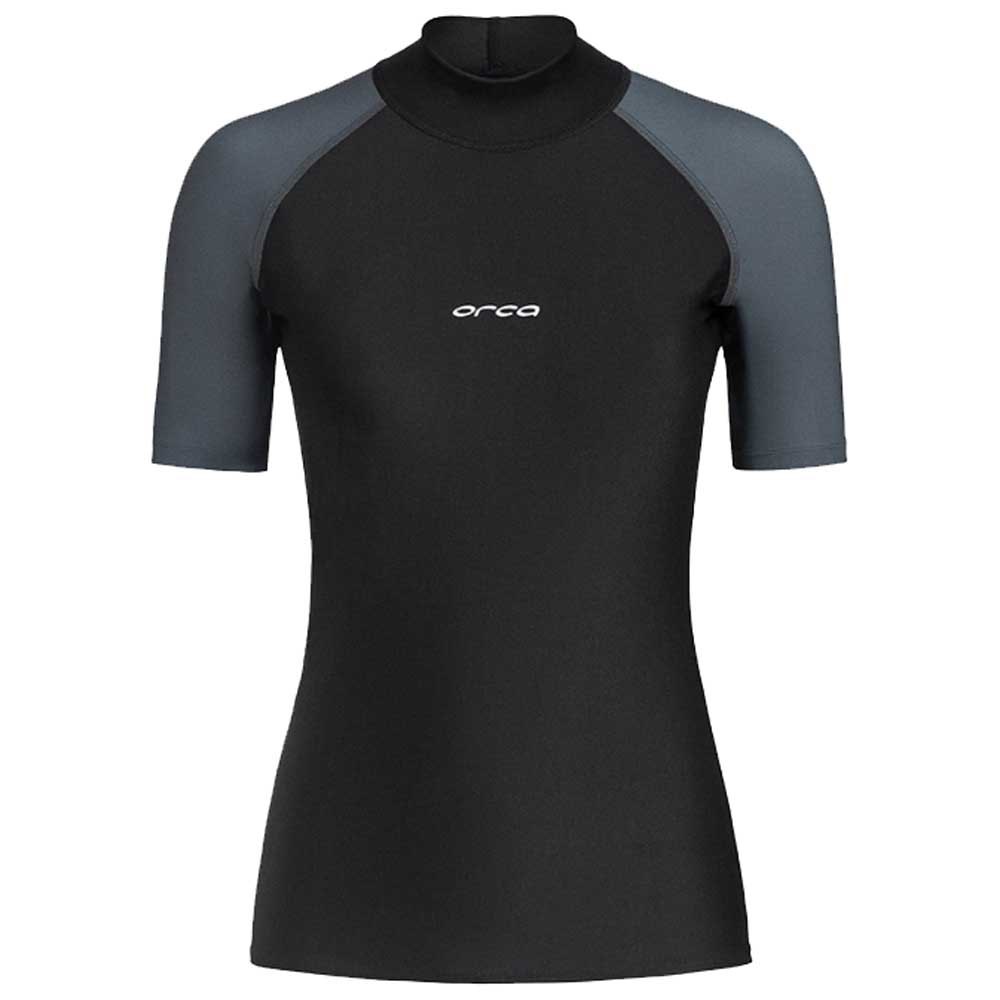 Orca Bossa Woman Short Sleeve Rashguard Schwarz XS von Orca