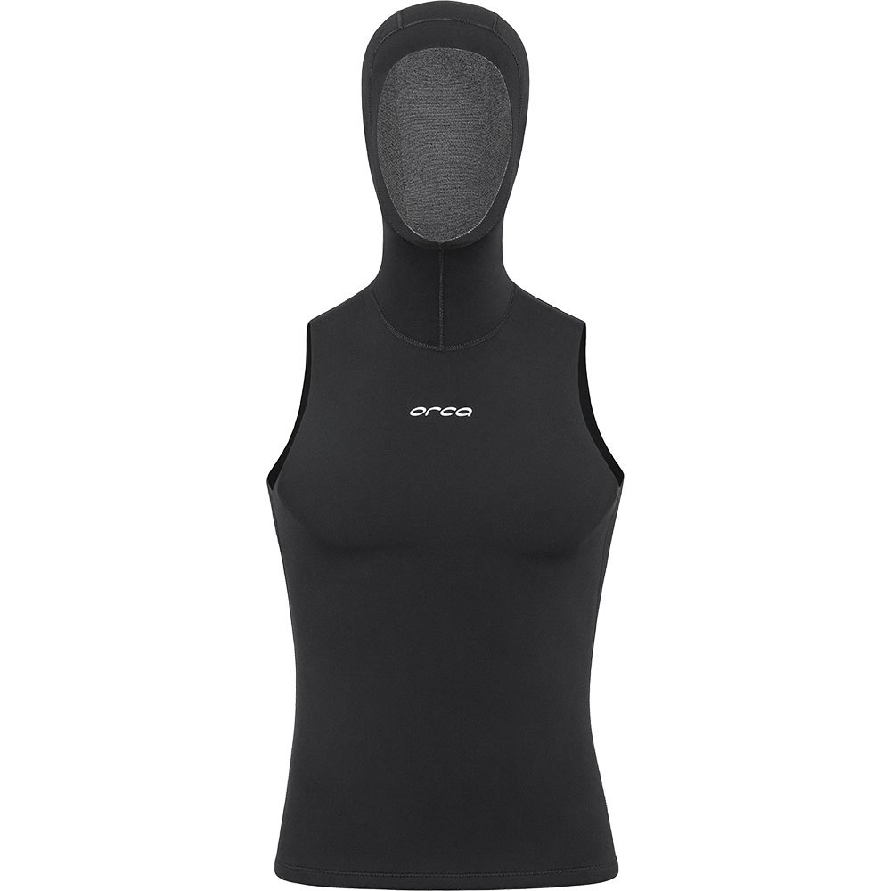 Orca Openwater Neoprene Vest With Hood Schwarz L von Orca