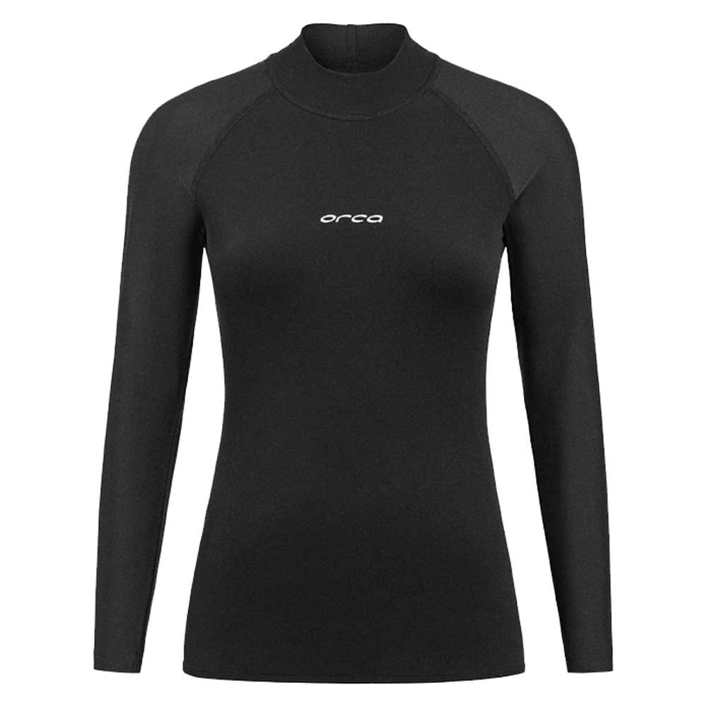 Orca Tango Thermal Woman Long Sleeve Rashguard Schwarz M von Orca