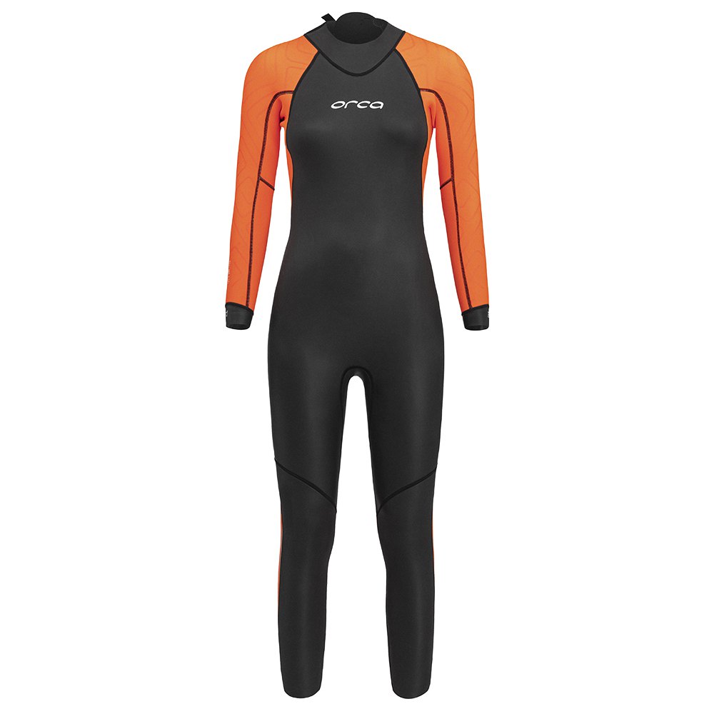 Orca Vitalis Hi-vis Woman Long Sleeve Neoprene Wetsuit Orange M von Orca