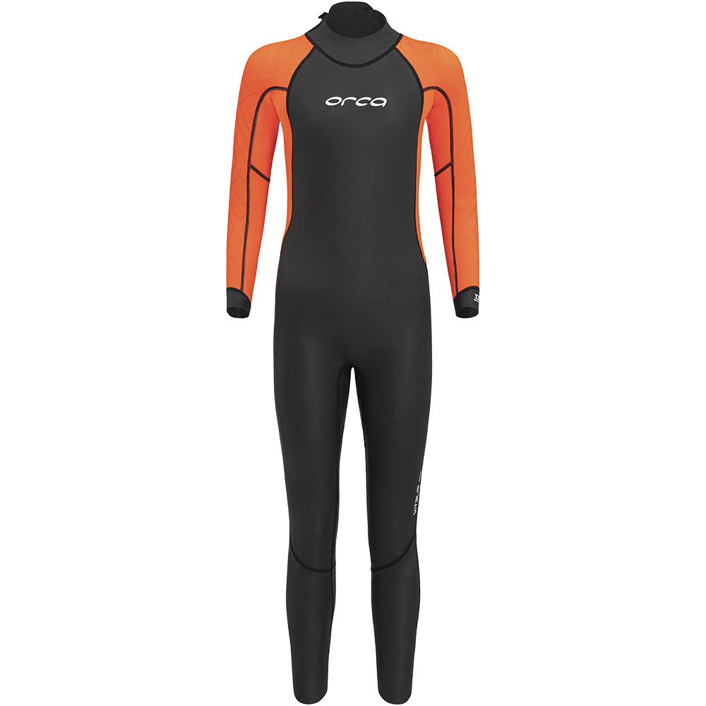 Orca Vitalis Squad Hi-vis Junior Long Sleeve Neoprene Wetsuit Orange 12 Years von Orca