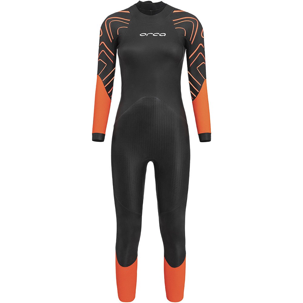 Orca Zeal Hi-vis Woman Long Sleeve Neoprene Wetsuit Orange XL von Orca