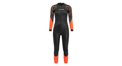 combinaison neoprene femme orca zeal hi vis noir orange s von Orca