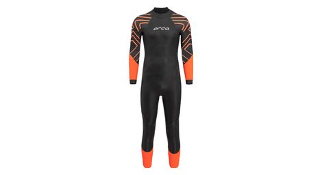 orca zeal hi vis neoprenanzug schwarz orange von Orca