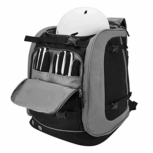 Oreb Skischuhtasche, 65L Ski und Skischuh-Reiserucksack mit Großem Fassungsvermögen, Snowboard-Rucksack, Ski-Reisetasche für Skihelm, Brille, Handschuhe, Jacke, Snowboard und Zubehör Oreb Skischuhtasche, 65L Ski und Skischuh-Reiserucksack mit Großem Fassungsvermögen, Snowboard-Rucksack, Ski-Reisetasche für Skihelm, Brille, Handschuhe, Jacke, Snowboard und Zubehör von Oreb