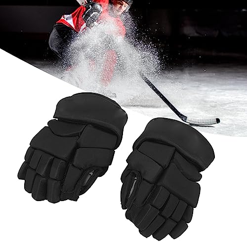 Oreilet Hockeyhandschuhe Jugendliche, Atmungsaktive Leichte Eisrollenhockeyhandschuhe, Biegsame Finger Schutzhandschuhe für Straßenhockey Lacrosse Feldhockey Eishockey (9 Zoll) von Oreilet