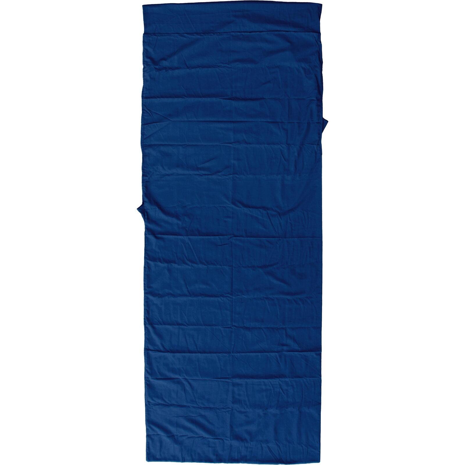 Deckenform Sleeping Liner Poly-Baumwolle royalblau von Origin Outdoors