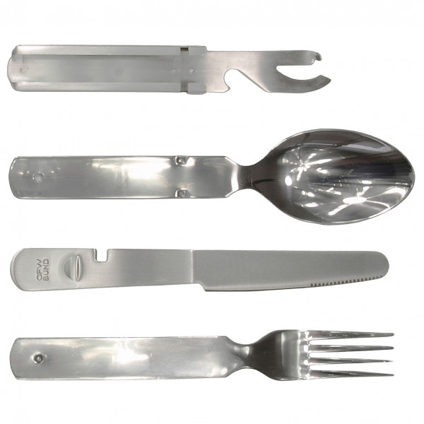 Origin Outdoors - Bundeswehrbesteck Light - Besteck-Set grau Origin Outdoors - Bundeswehrbesteck Light - Besteck-Set grau von Origin Outdoors
