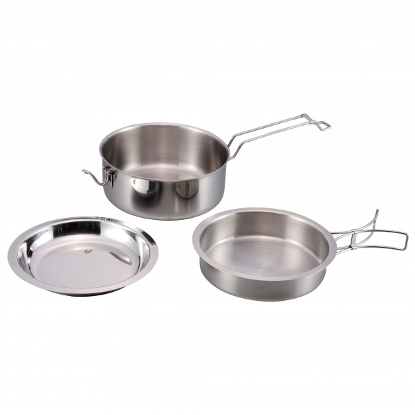 Origin Outdoors - Edelstahlkochset snap-Pack - Topf grau Origin Outdoors - Edelstahlkochset snap-Pack - Topf grau von Origin Outdoors
