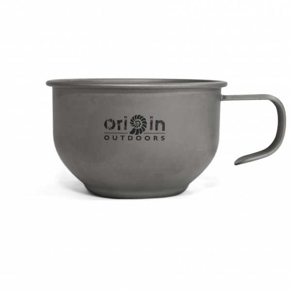 Origin Outdoors - Titan Kaffeetasse - Becher Gr 180 ml grau von Origin Outdoors