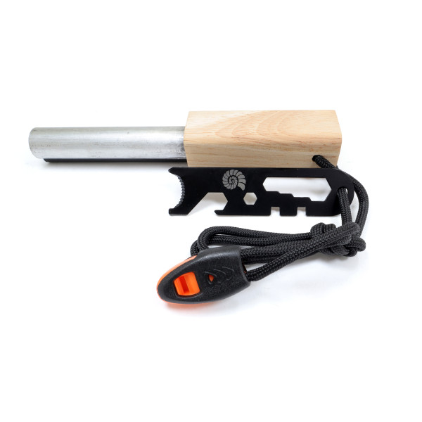 Origin Outdoors - Zündstahl Striker 2 in 1 wood /schwarz Origin Outdoors - Zündstahl Striker 2 in 1 wood /schwarz von Origin Outdoors