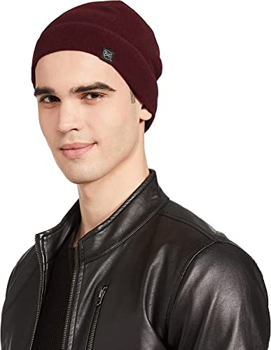 Buff Polar HAT Maroon Htr-Maroon von Buff