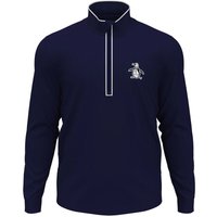 Original Penguin 1/4 Zip Technical Trainingsjacke Herren in dunkelblau, Größe: S Original Penguin 1/4 Zip Technical Trainingsjacke Herren in dunkelblau, Größe: S von Original Penguin