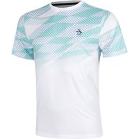 Original Penguin Performance Ombre Tennis Court T-Shirt Herren in weiß, Größe: XXL Original Penguin Performance Ombre Tennis Court T-Shirt Herren in weiß, Größe: XXL von Original Penguin