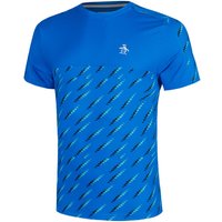 Original Penguin Performance Tennis Ball T-Shirt Herren in blau Original Penguin Performance Tennis Ball T-Shirt Herren in blau von Original Penguin