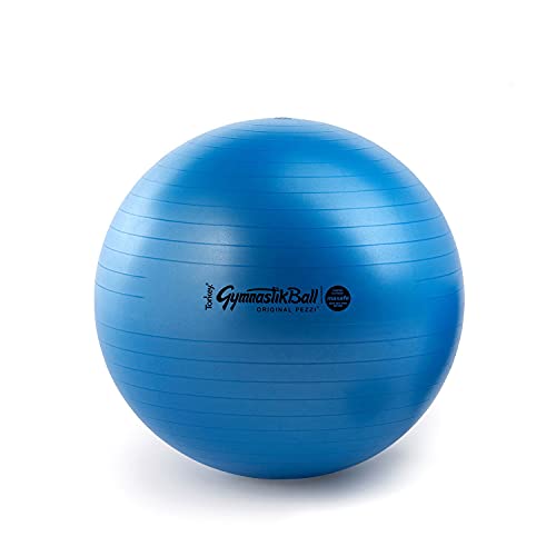 Original Pezzi Gymnastikball MAXAFE 53 cm blau Sitzball Pezziball von PEZZI