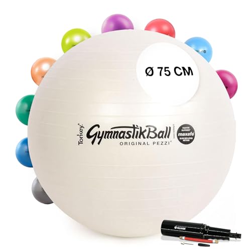 PEZZI Original Pezziball MAXAFE 75 cm mit Pumpe pearlwhite PEZZI Original Pezziball MAXAFE 75 cm mit Pumpe pearlwhite von PEZZI