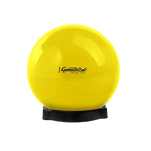 Original Pezzi Pezziball Standard 42 cm m. Ballschale Kombi Gymnastikball gelb von PEZZI
