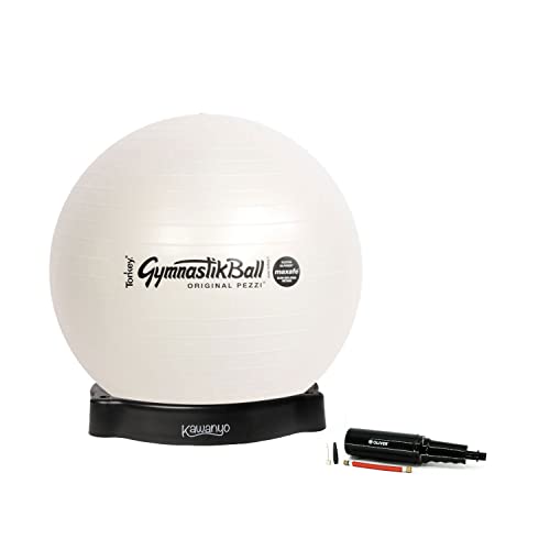 Original Pezziball MAXAFE 75cm mit Ballschale & Pumpe Kombi pearlwhite Original Pezziball MAXAFE 75cm mit Ballschale & Pumpe Kombi pearlwhite von PEZZI