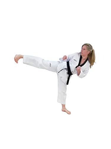 Orkan Taekwondo Anzug Premiere schwarzes Revers 170 von Orkansports