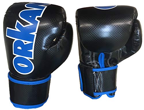 Orkansports Boxhandschuh Refleklor schwarz/blau 14oz Orkansports Boxhandschuh Refleklor schwarz/blau 14oz von Orkansports
