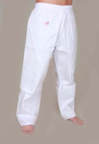 Orkansports Kick Pants Karate Hose weiß 8oz von Orkansports