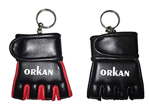 Orkansports MMA Handschuh Schlüsselanhänger versch. Farben Schwarz von Orkansports
