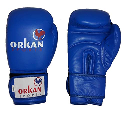 Orkansports Trainings Boxhandschuhe Dortmund-Style blau 16oz Orkansports Trainings Boxhandschuhe Dortmund-Style blau 16oz von Guoml