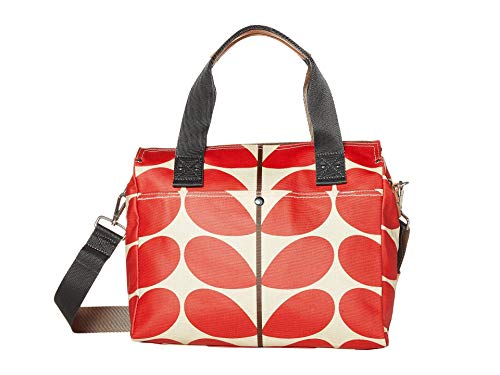 Orla Kiely Watson Wardrobe Staple, Messenger - 18AESLS100-6010 Rot von Orla Kiely